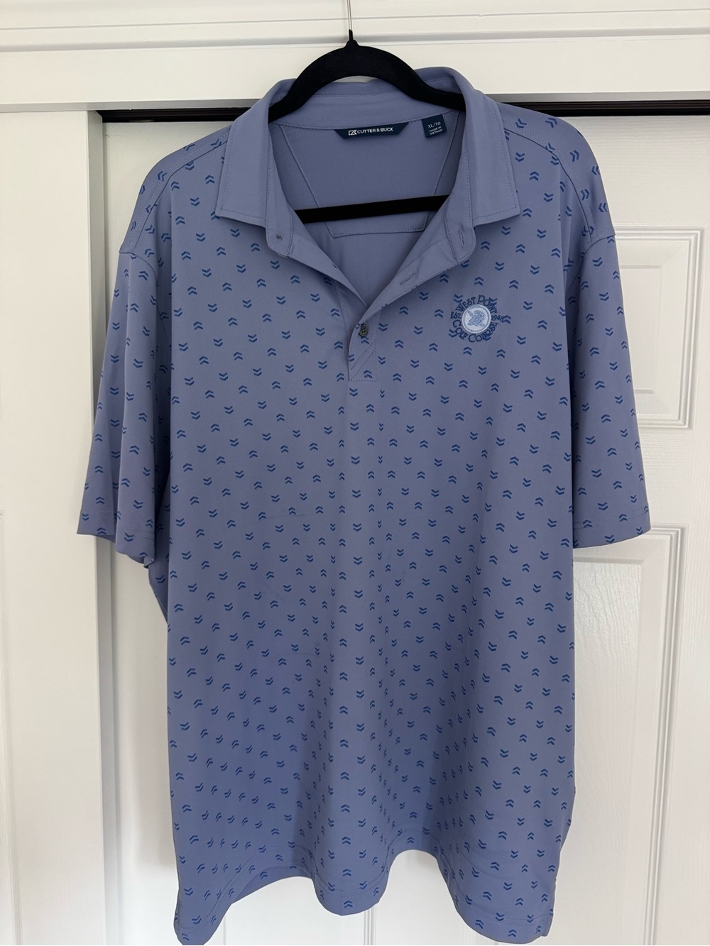 West Point Golf Course - Men’s Light Lavender - Cutter & Buck Polo - Size XL